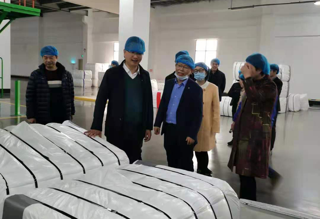 省發改委張副主任一行來公司調研